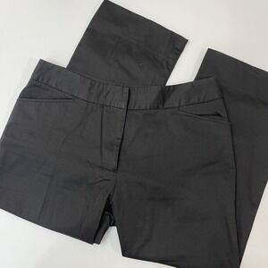 Karen Kane Women's Black Capri Pant Size 4 Cotton